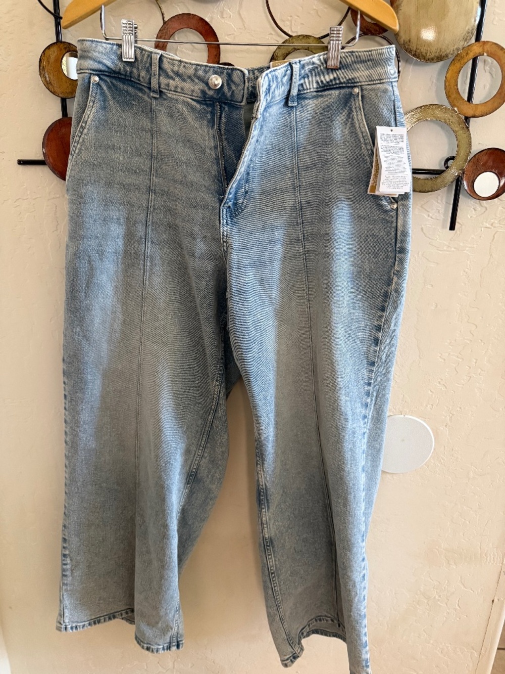 Michael Kors Carmen Wide Leg Jeans Size 16W Orig. $155